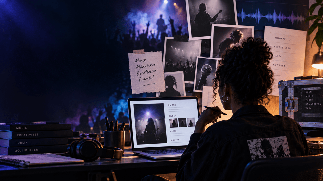 Build your Electronic Press Kit